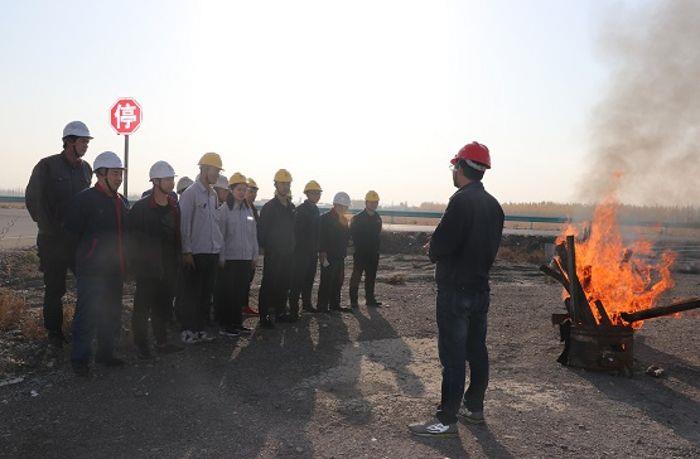 現場安全教學（攝影：王貴賓）