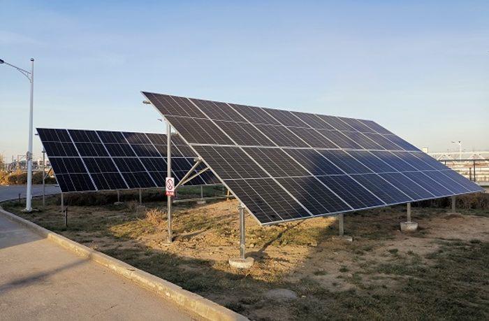 分布式光伏基地建設（攝影：張文戈）