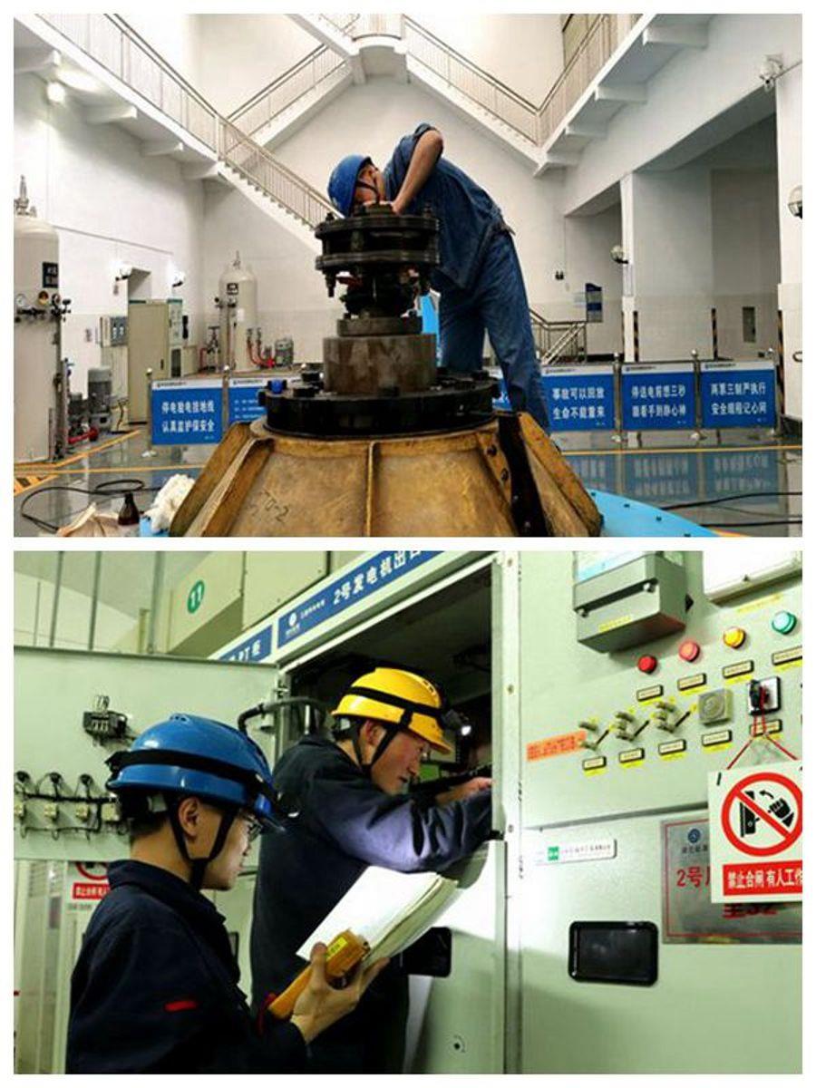 漢江能源公司機組春修春試檢修現場(攝影:蔡長勝) 漢江能源公司機組春修春試檢修現場(攝影:蔡長勝)