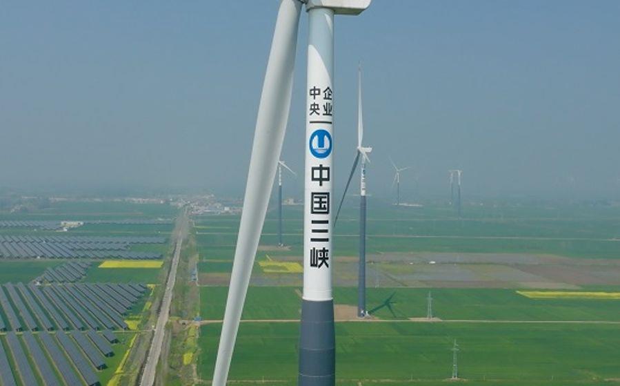 湖北能源首個超高混塔平原風(fēng)電項目——新能源公司天門凈潭風(fēng)電場