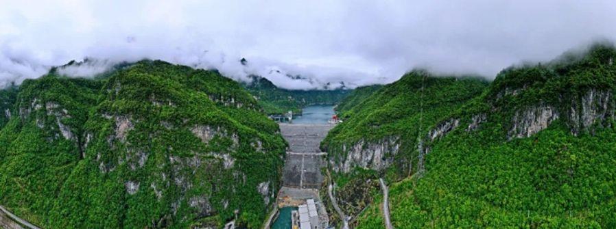 江坪河水庫 湖北能源溇水水電公司供圖 江坪河水庫 湖北能源溇水水電公司供圖